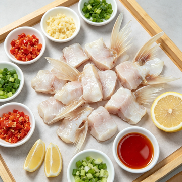 Frozen Catfish Fins Aquatic Ingredients